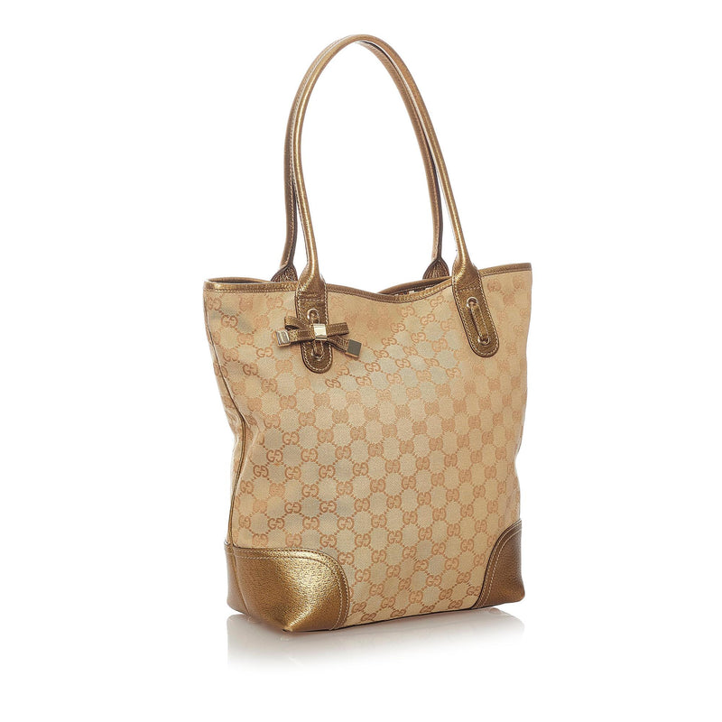 Gucci GG Canvas Princy Tote Bag (SHG-27888)