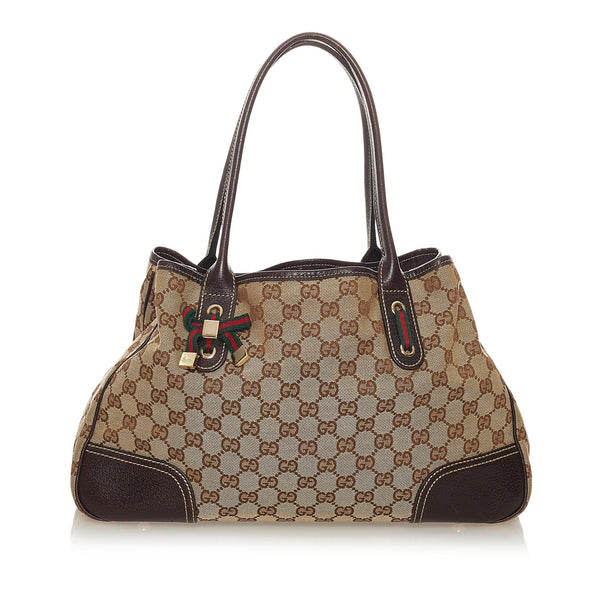 Gucci GG Canvas Princy Tote Bag (SHG-28048)