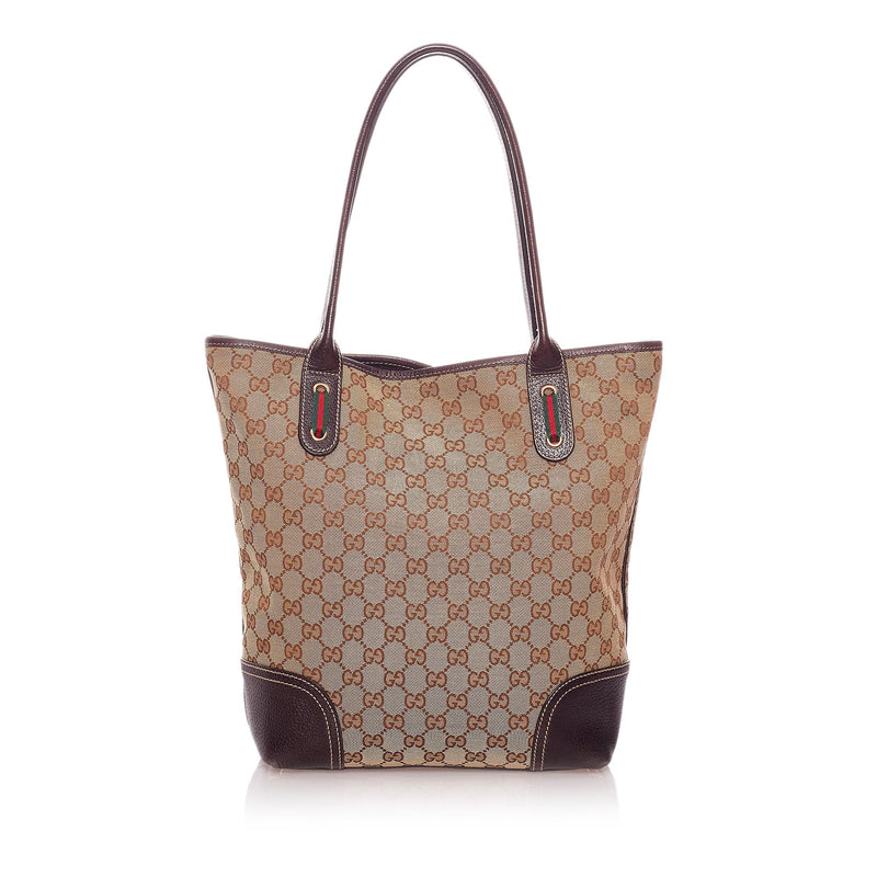 Gucci GG Canvas Princy Tote Bag (SHG-29182)