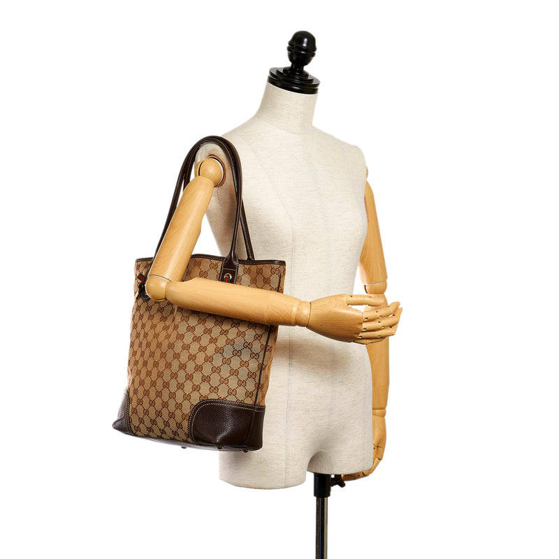 Gucci GG Canvas Princy Tote Bag (SHG-29182)