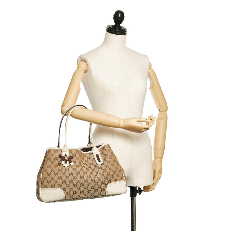 Gucci GG Canvas Princy Tote Bag (SHG-29435)