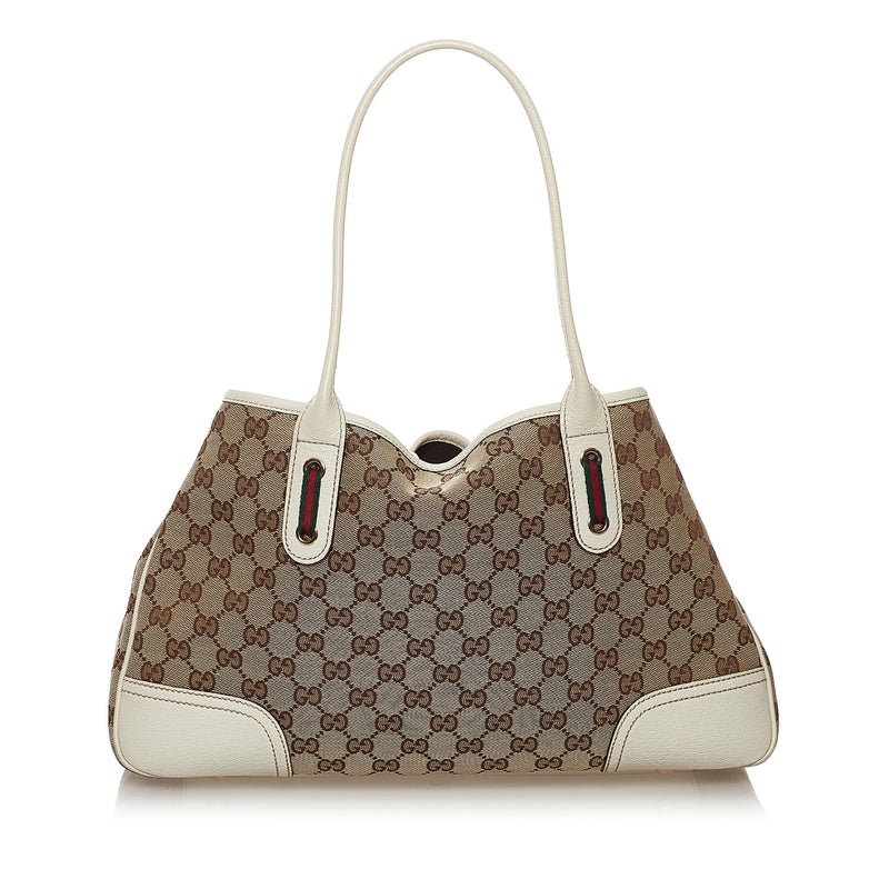 Gucci GG Canvas Princy Tote Bag (SHG-32820)