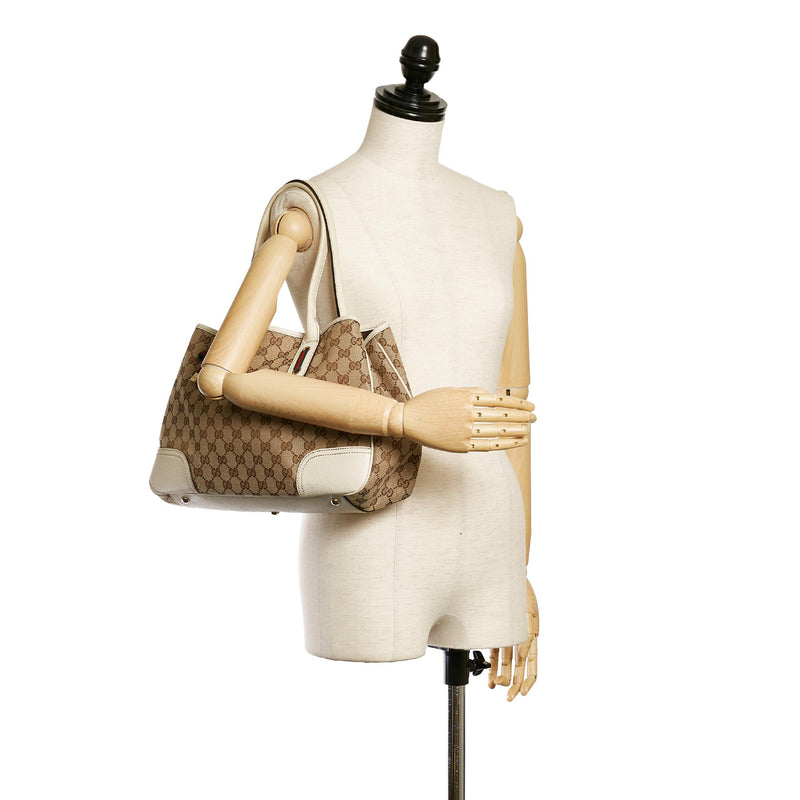 Gucci GG Canvas Princy Tote Bag (SHG-32820)