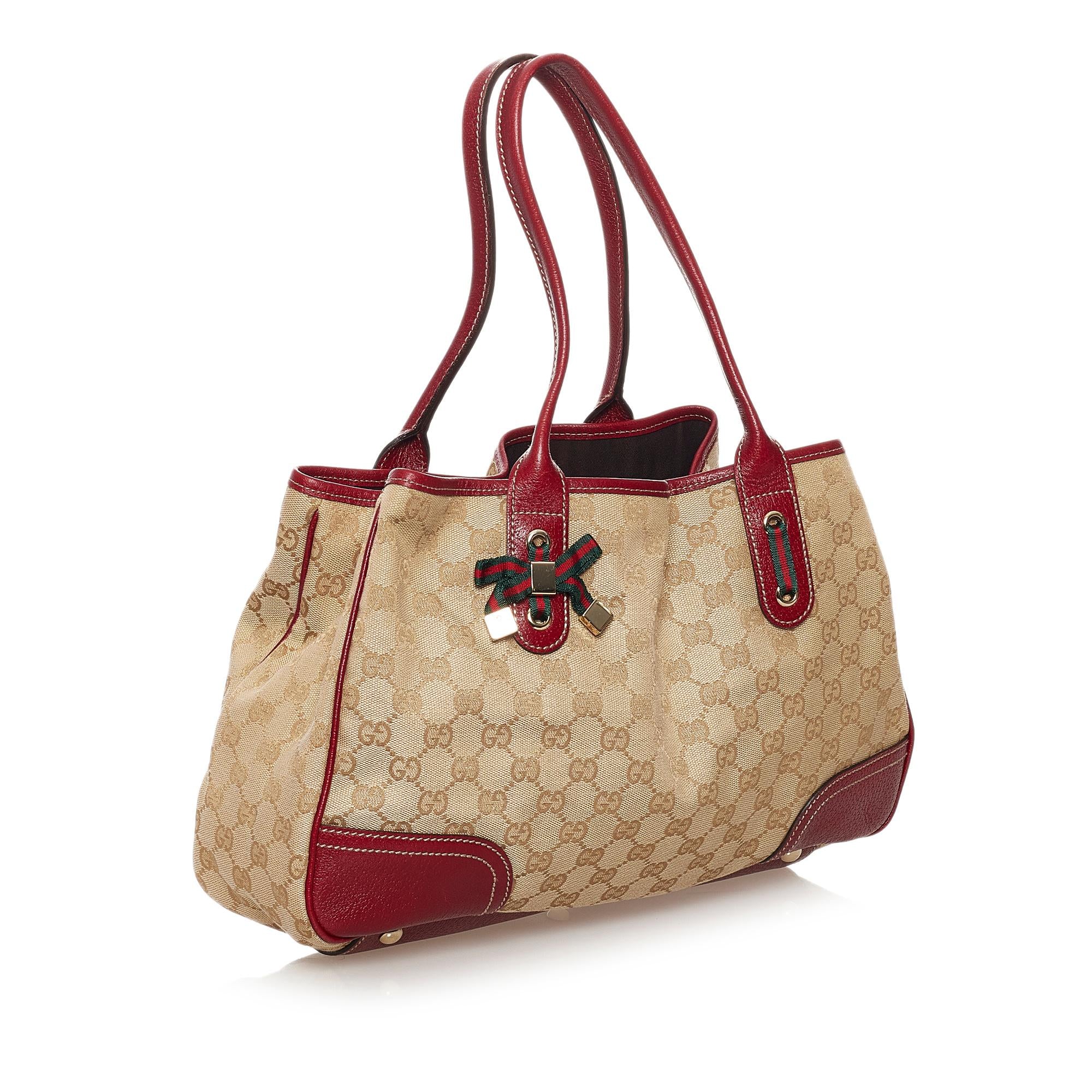 Gucci GG Canvas Princy Tote Bag (SHG-32872)