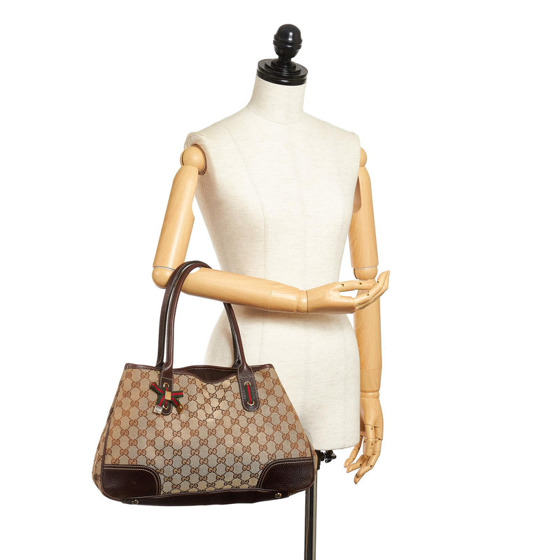 Gucci GG Canvas Princy Tote Bag (SHG-34742)