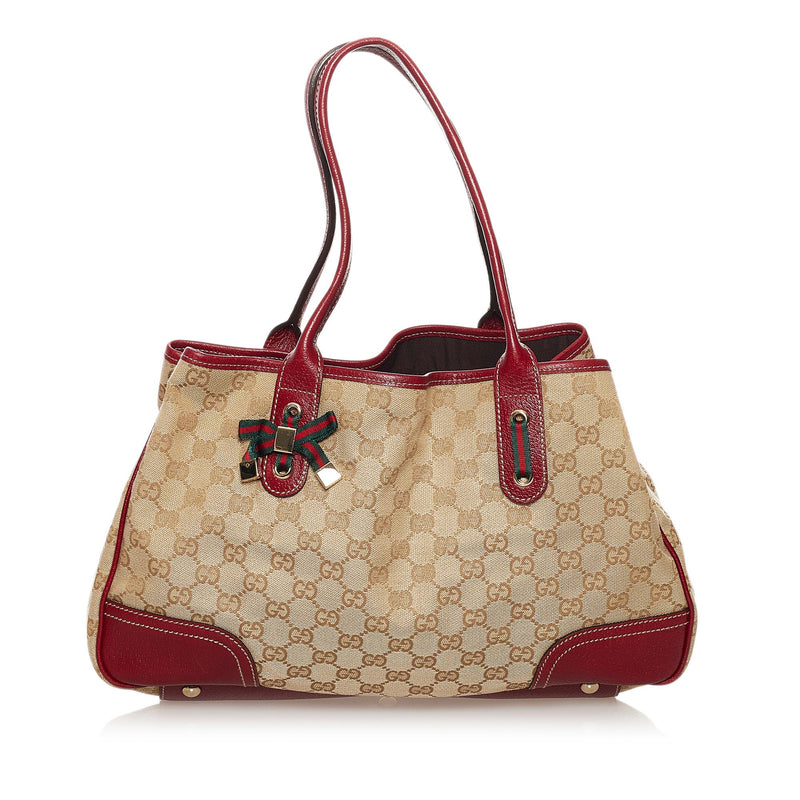 Gucci GG Canvas Princy Tote Bag (SHG-34778)