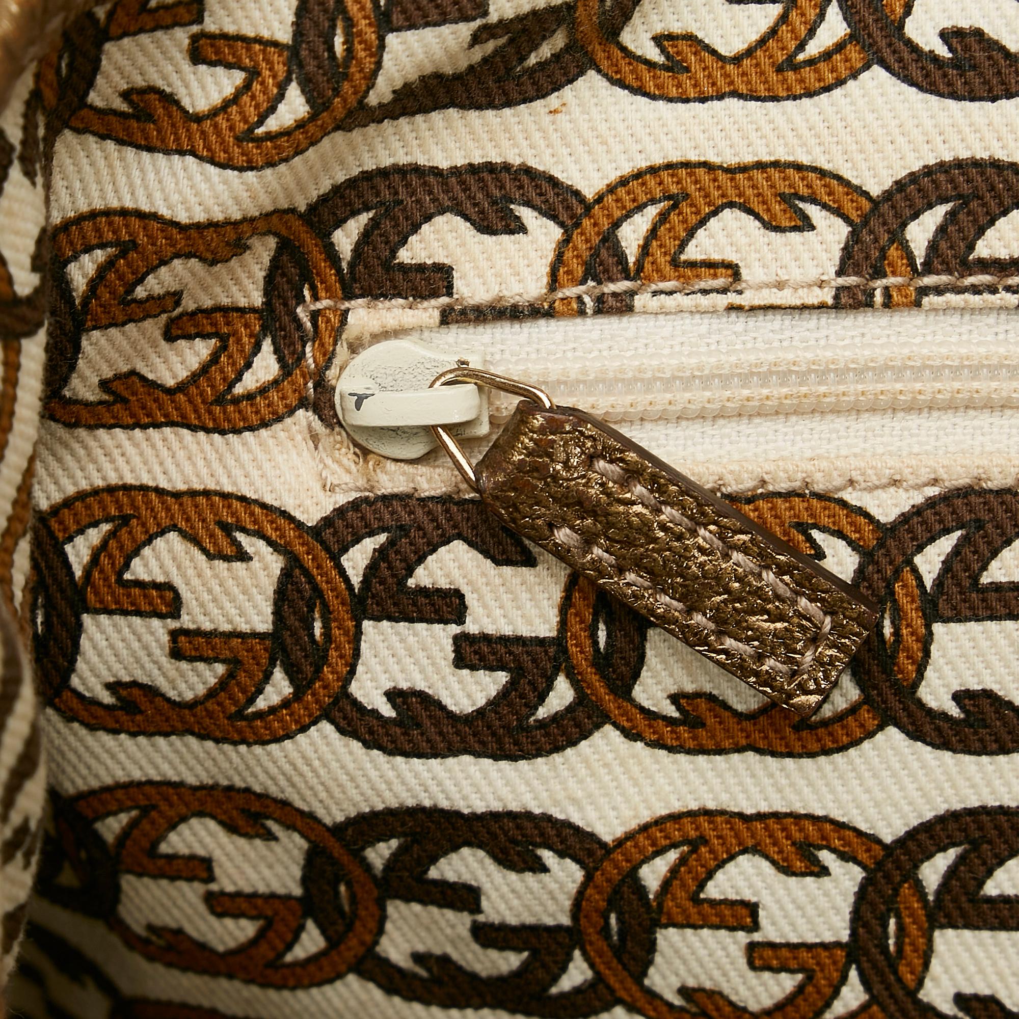 Gucci GG Canvas Princy Tote (SHG-37188)