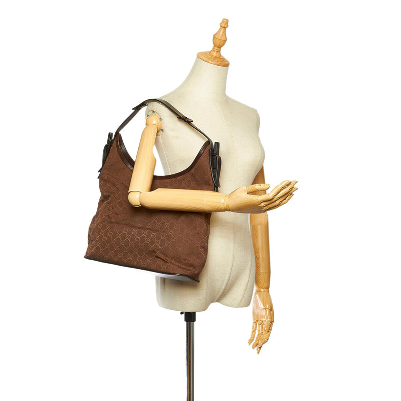 Gucci GG Canvas Shoulder Bag (SHG-19179)