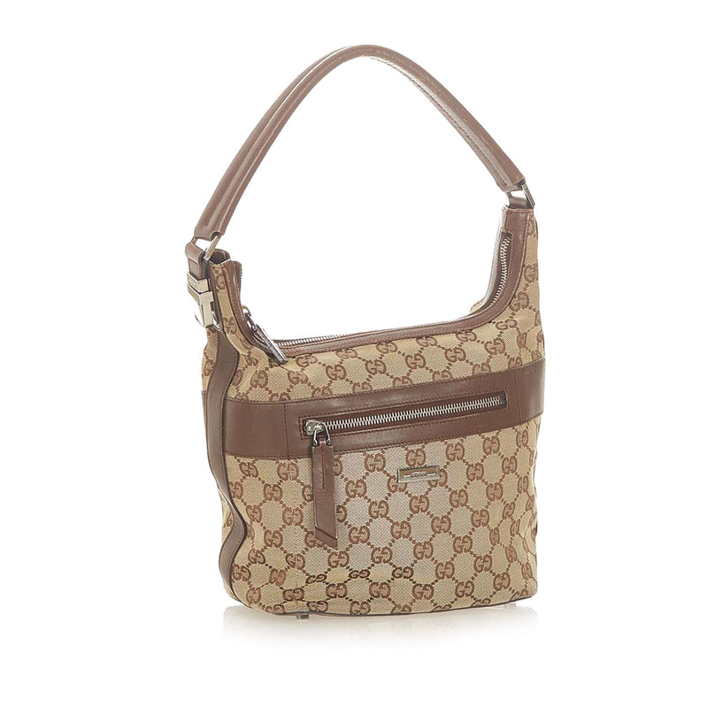 Gucci GG Canvas Shoulder Bag (SHG-19561)