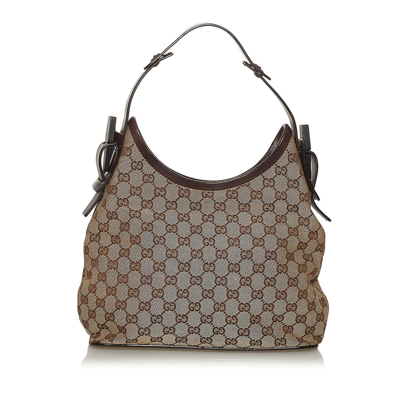 Gucci GG Canvas Shoulder Bag (SHG-28689)