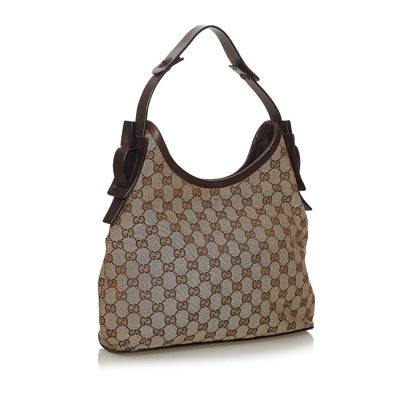 Gucci GG Canvas Shoulder Bag (SHG-28689)