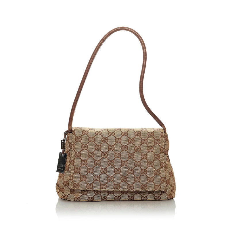 Gucci GG Canvas Shoulder Bag (SHG-28963)