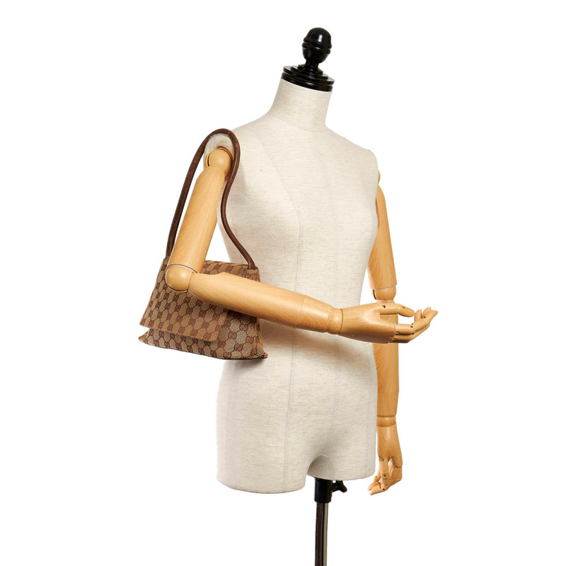 Gucci GG Canvas Shoulder Bag (SHG-28963)