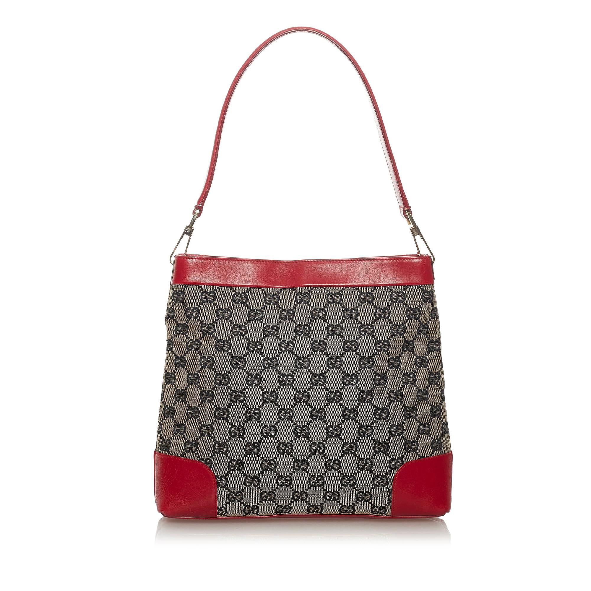 Gucci GG Canvas Shoulder Bag (SHG-29003)