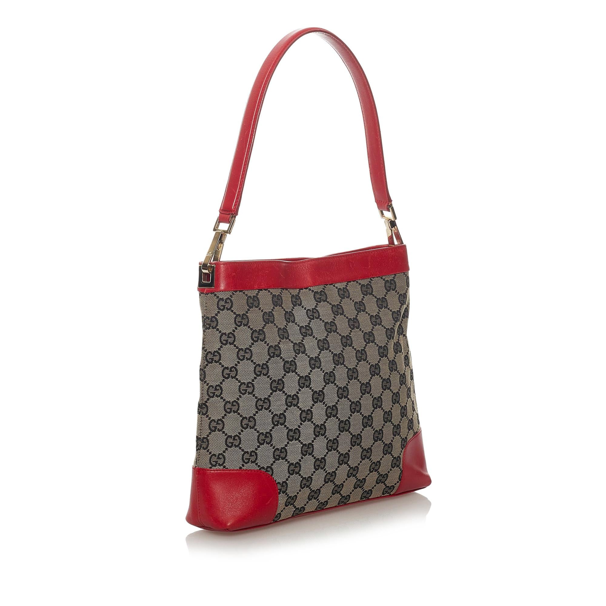 Gucci GG Canvas Shoulder Bag (SHG-29003)