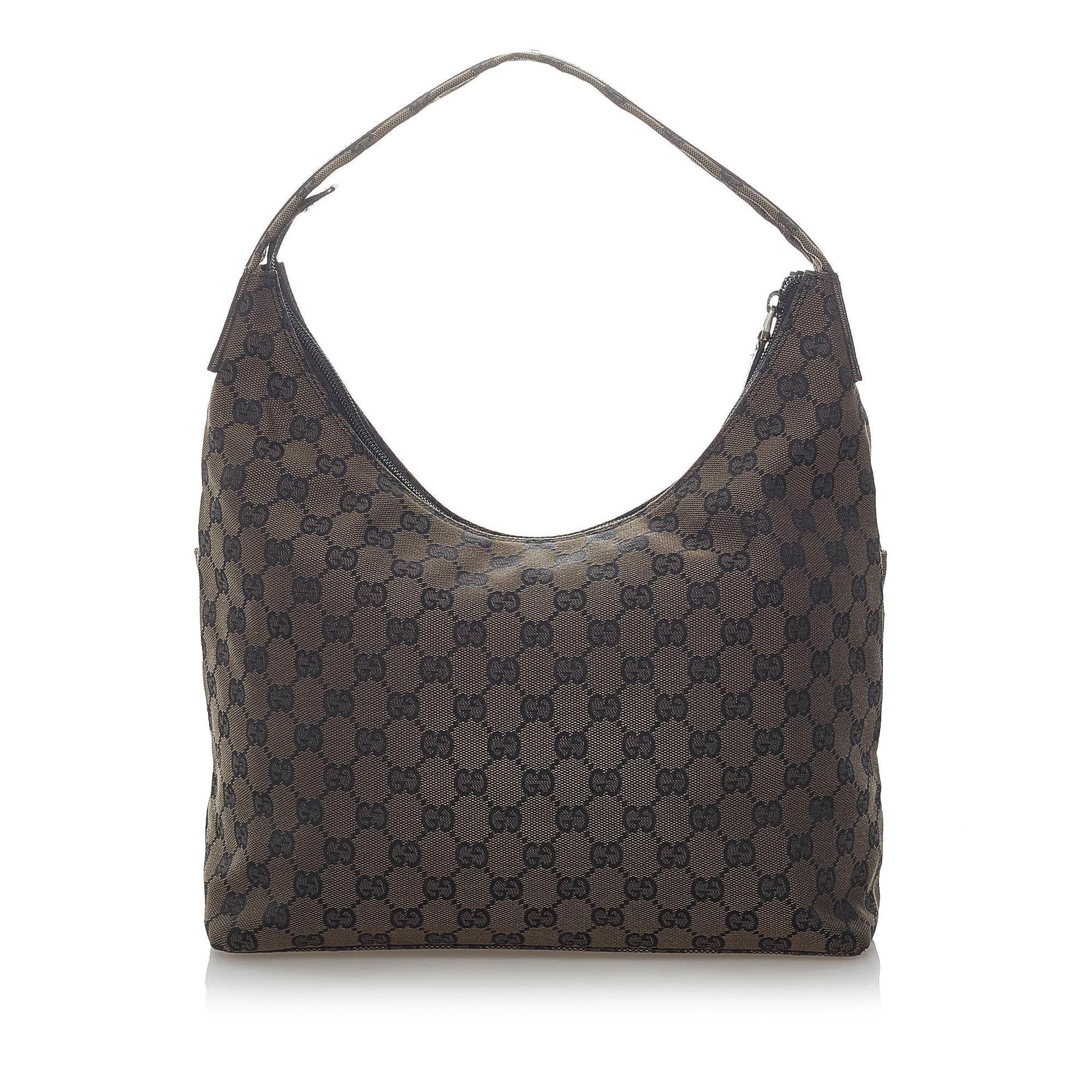 Gucci GG Canvas Shoulder Bag (SHG-32040)