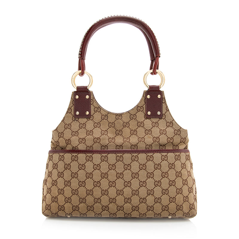Gucci GG Canvas Shoulder Bag (SHF-20621)