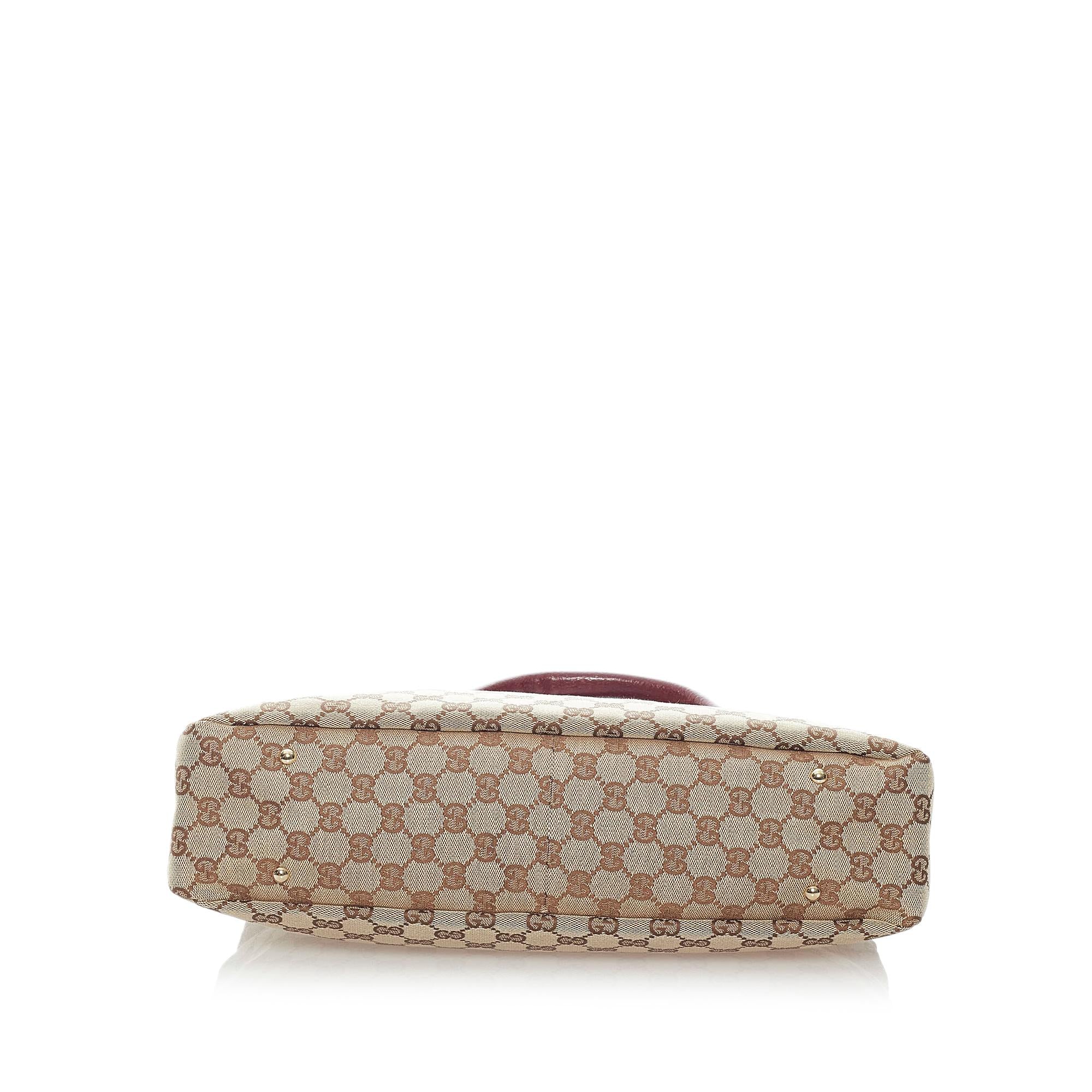 Gucci GG Canvas Shoulder Bag (SHG-32241)