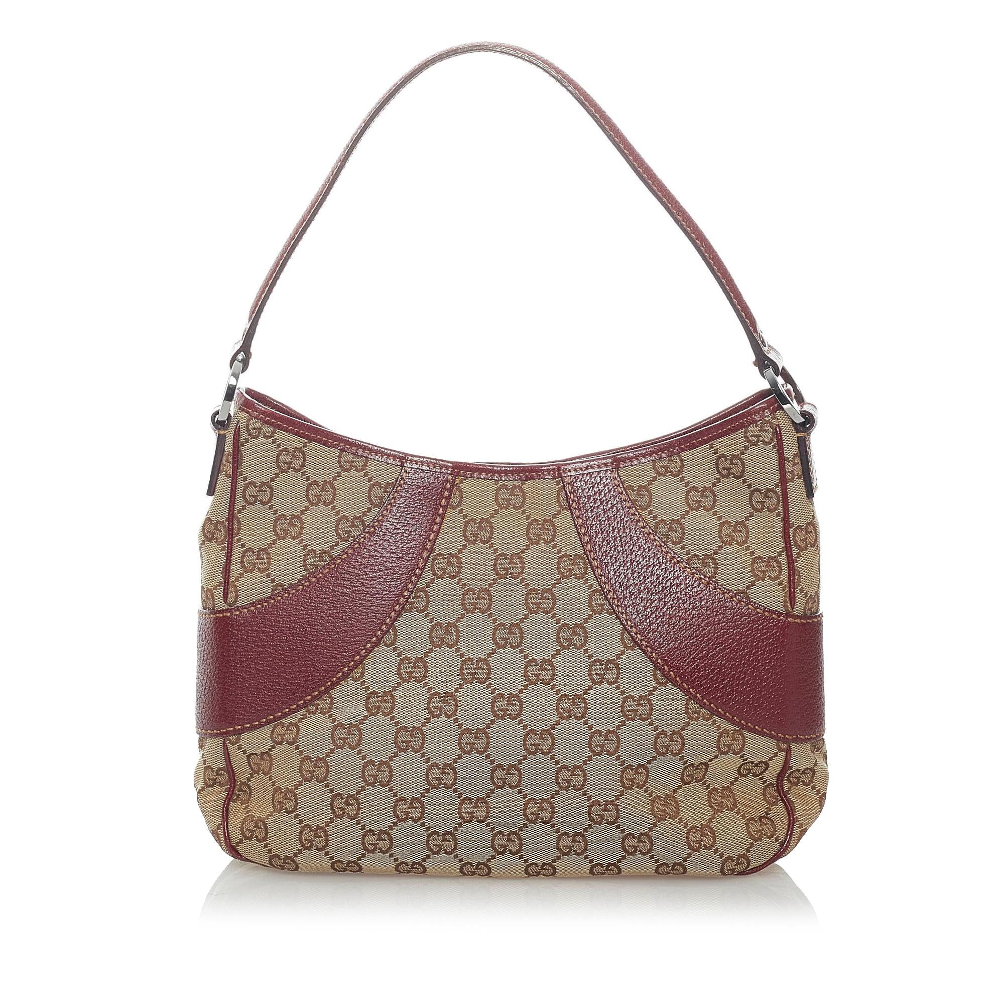 Gucci GG Canvas Shoulder Bag (SHG-32537)