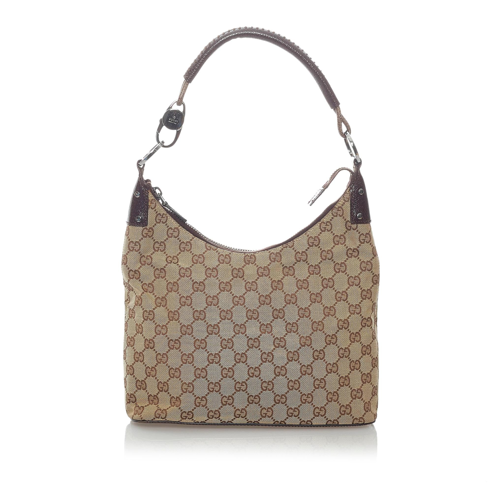 Gucci GG Canvas Shoulder Bag (SHG-32787)
