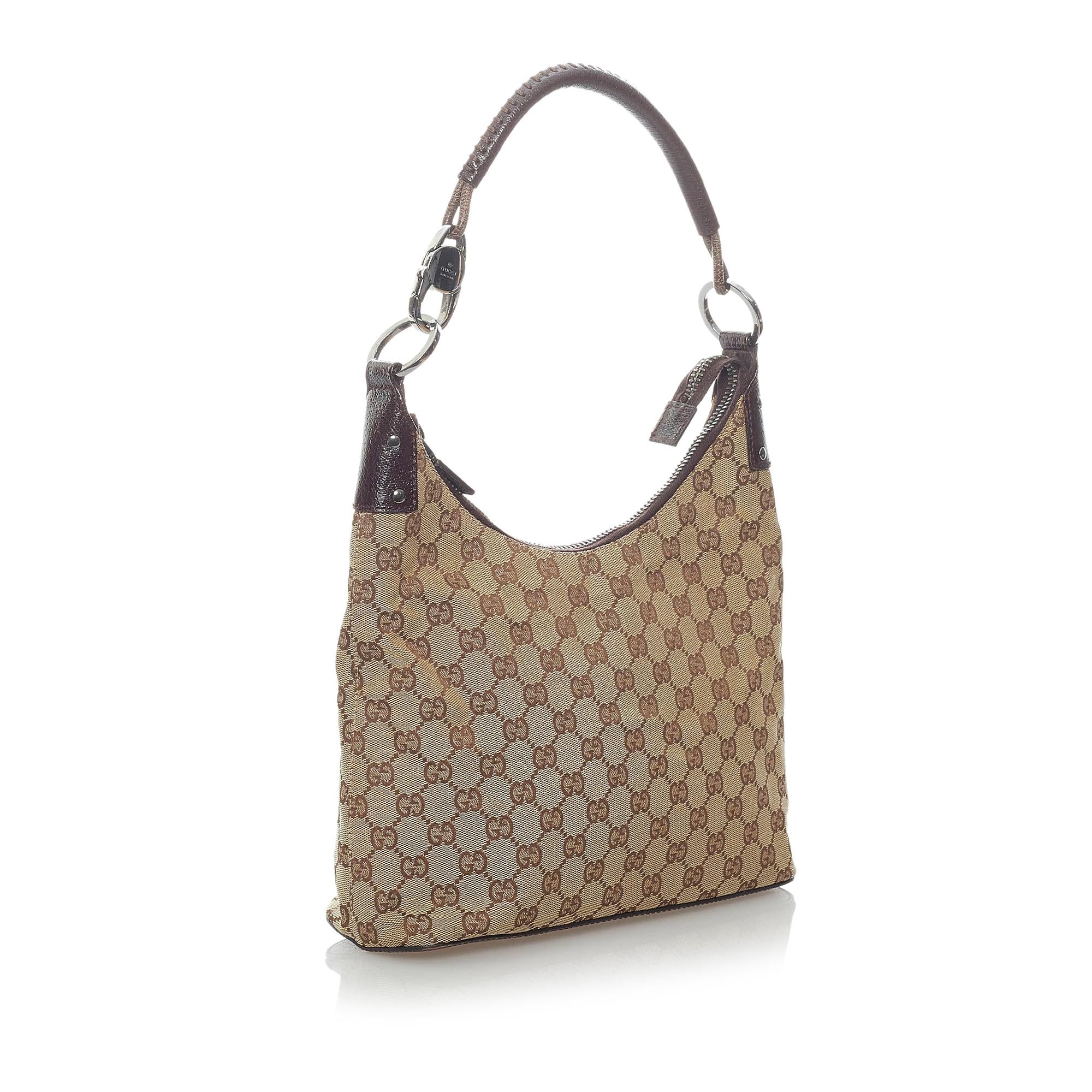 Gucci GG Canvas Shoulder Bag (SHG-32787)