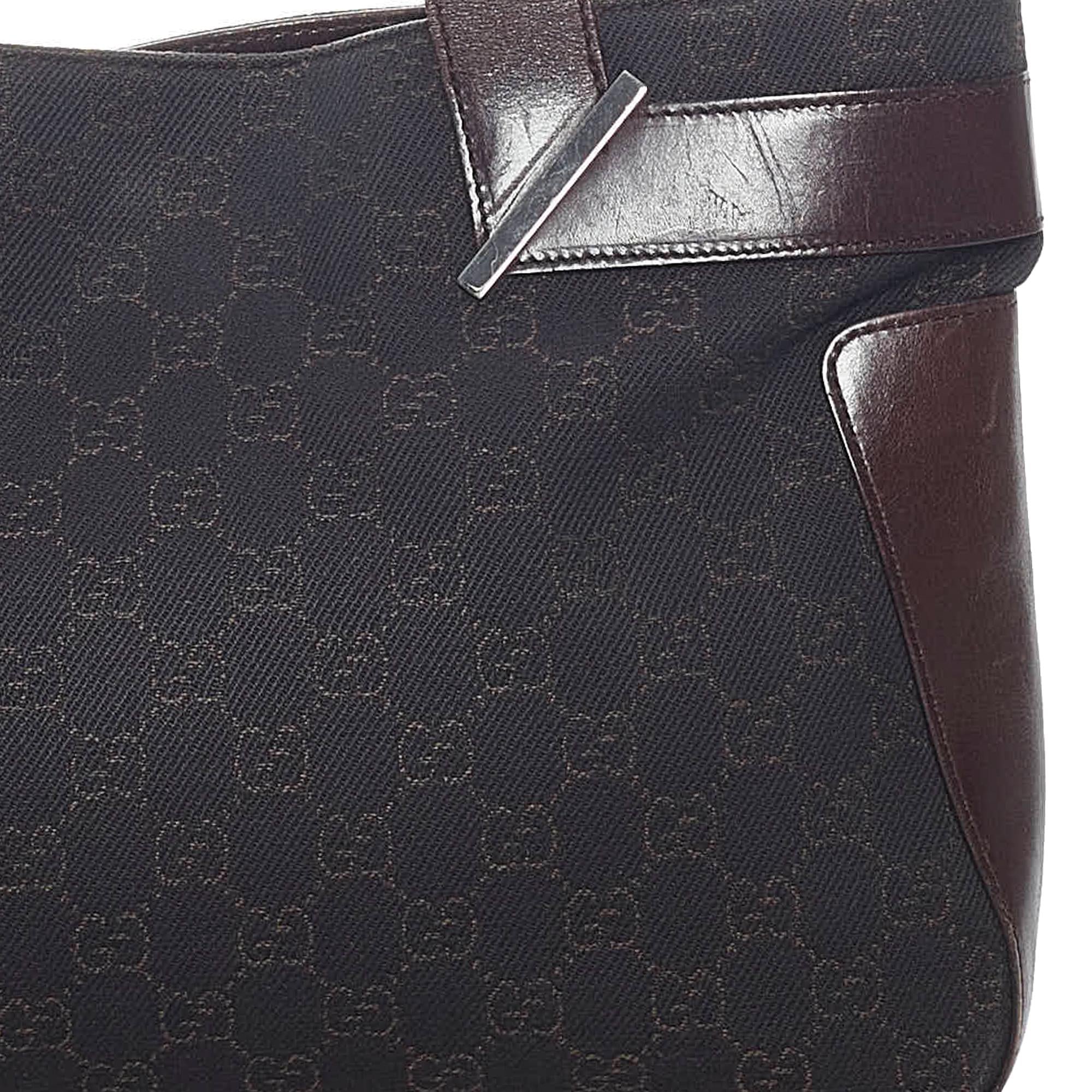 Gucci GG Canvas Shoulder Bag (SHG-32847)