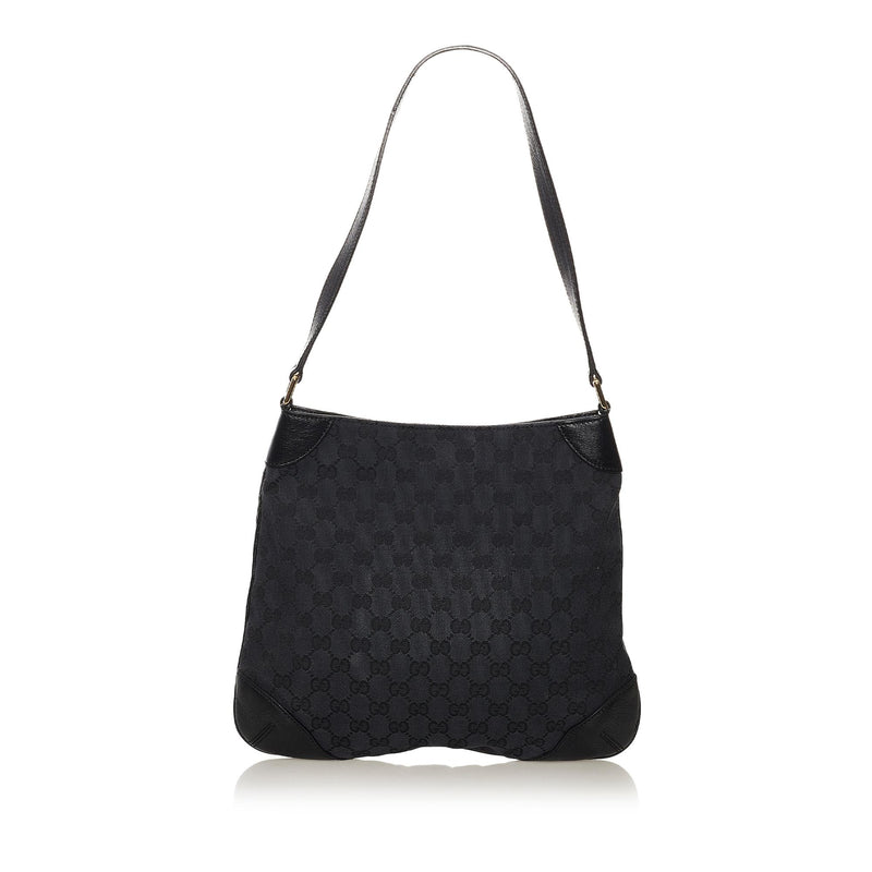 Gucci GG Canvas Shoulder Bag (SHG-33070) – LuxeDH