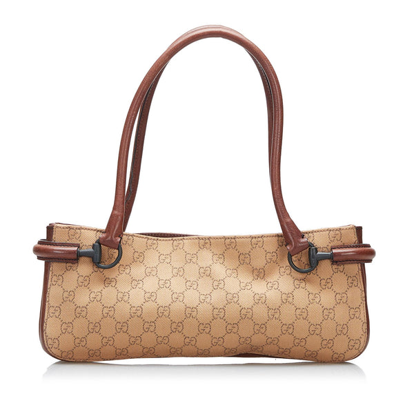 Gucci GG Canvas Shoulder Bag (SHG-joTFWM)