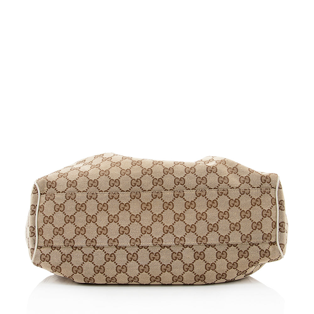 Gucci GG Canvas Sukey Medium Tote (SHF-20695)