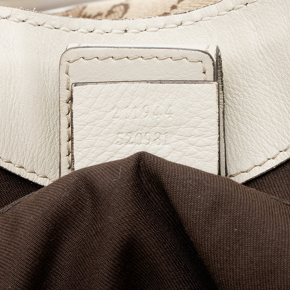 Gucci GG Canvas Sukey Medium Tote (SHF-20695)