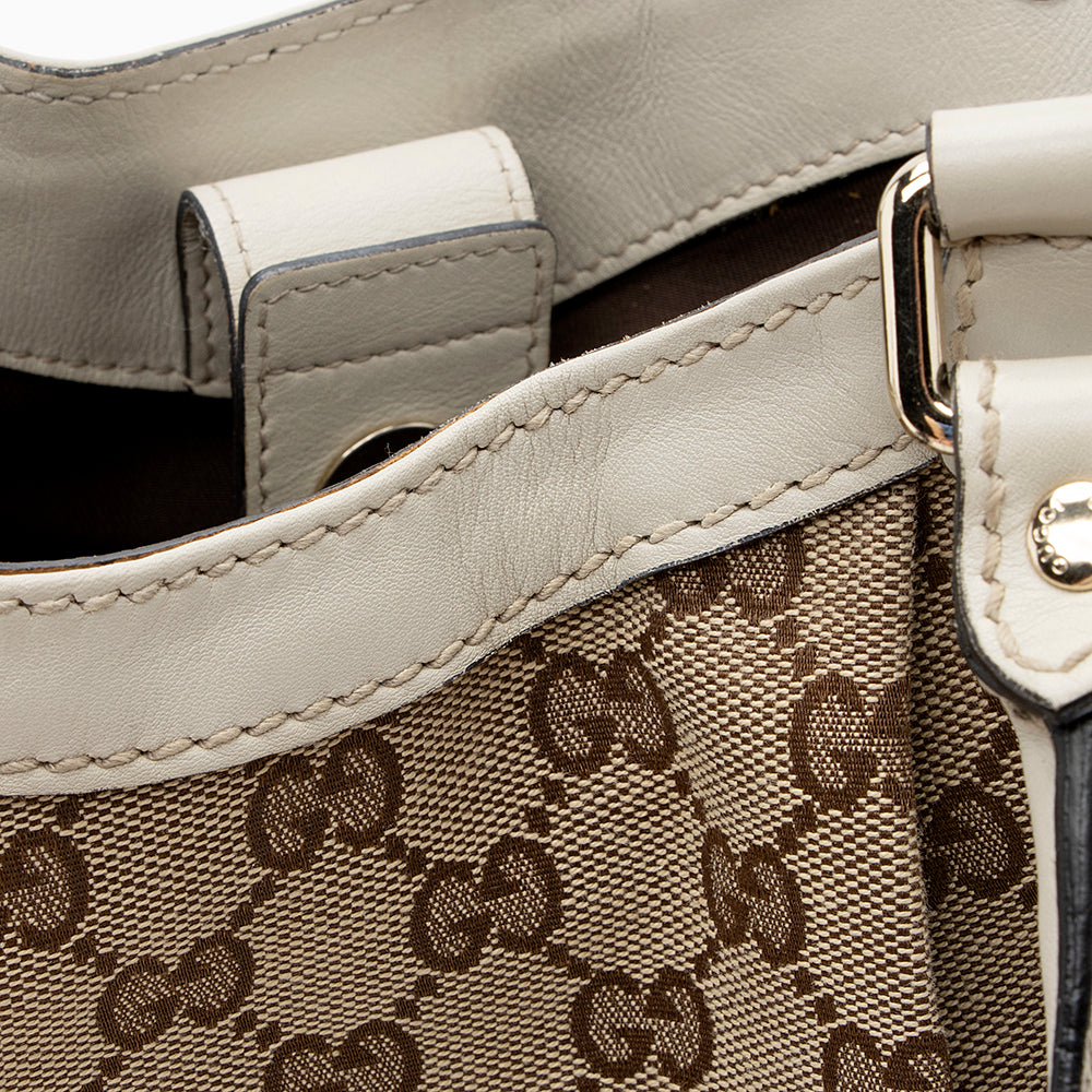 Gucci GG Canvas Sukey Medium Tote (SHF-20695)