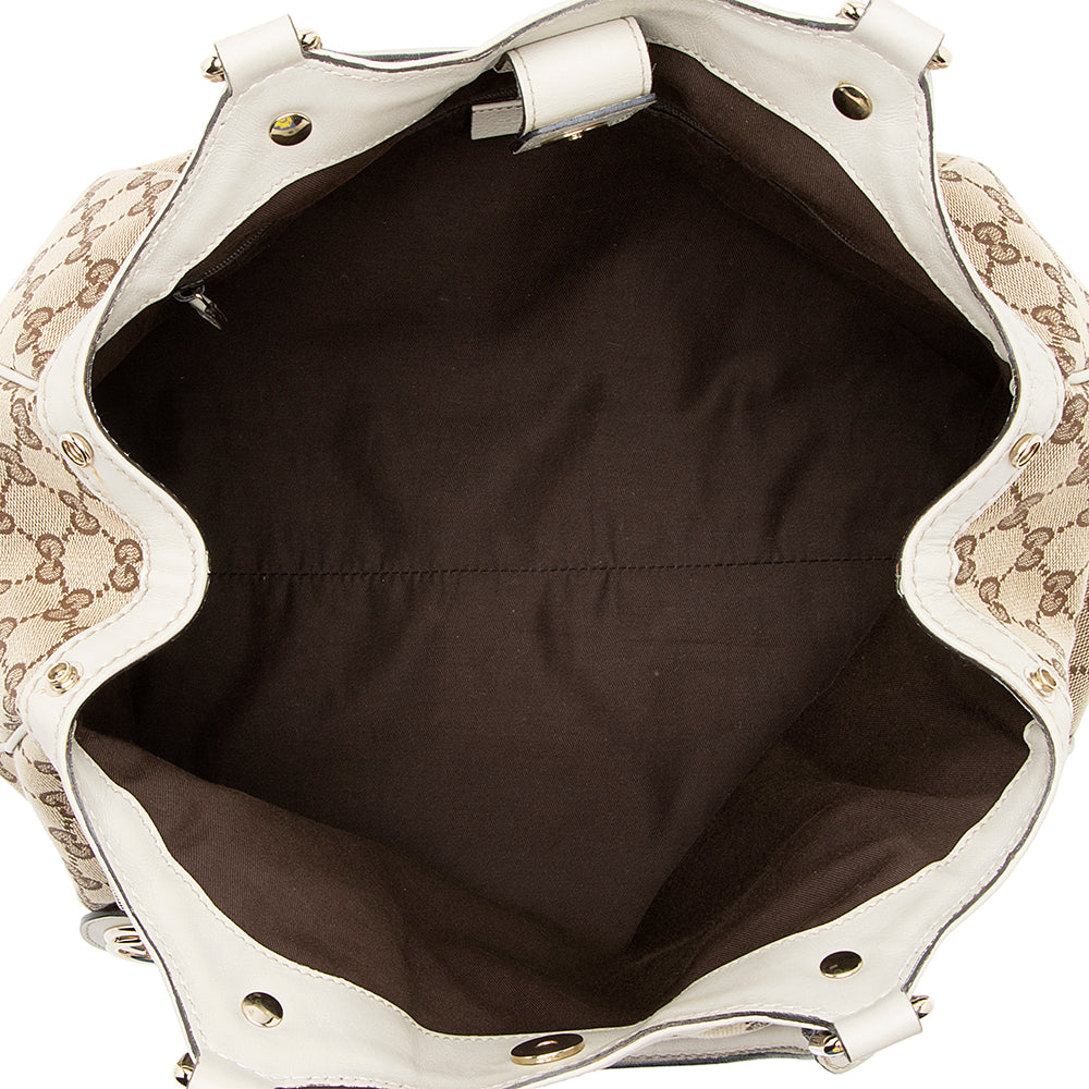 Gucci GG Canvas Sukey Medium Tote (SHF-20695)