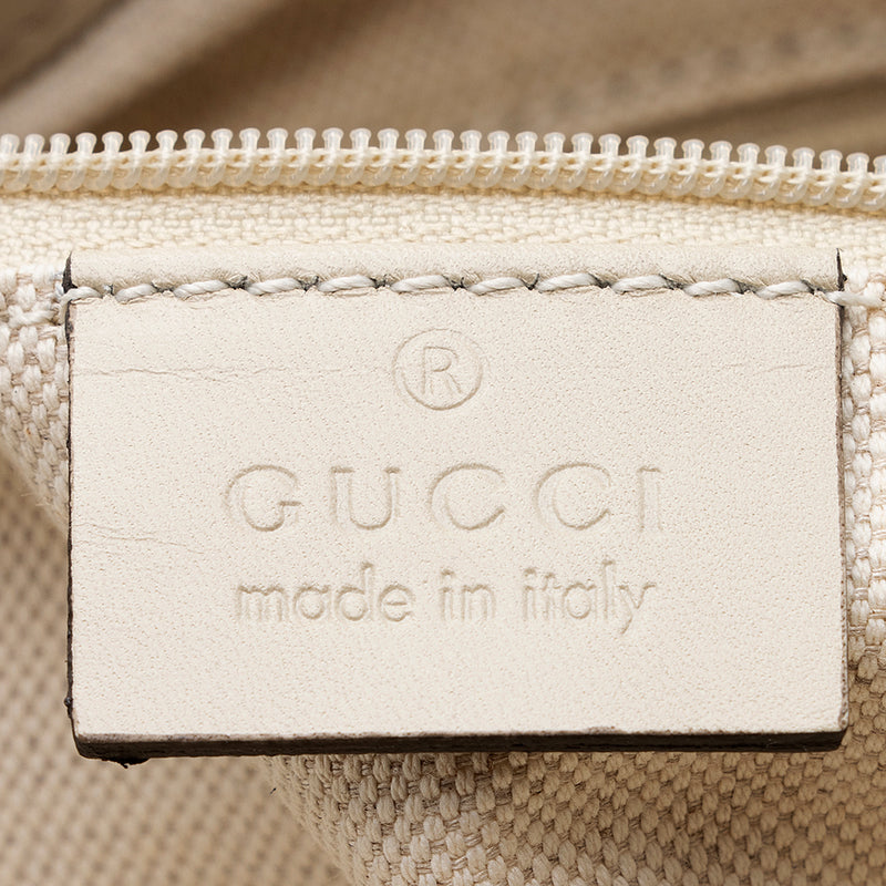 Gucci GG Canvas Sukey Top Handle Medium Satchel (SHF-20030)