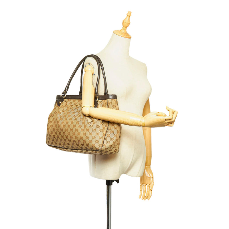 Gucci GG Canvas Sukey Tote Bag (SHG-20319)