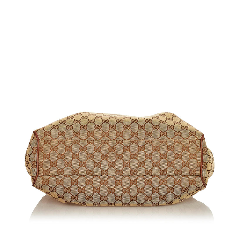 Gucci GG Canvas Sukey Tote Bag (SHG-26345)