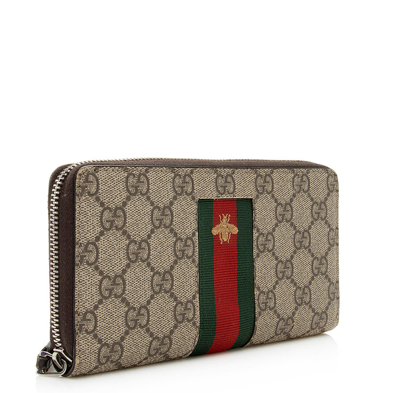 Gucci GG Canvas Supreme Long Wallet (SHF-20787)