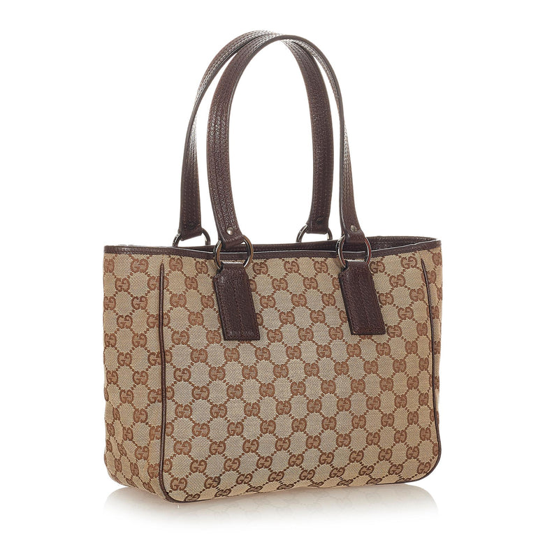 Gucci GG Canvas Tote Bag (SHG-23306)