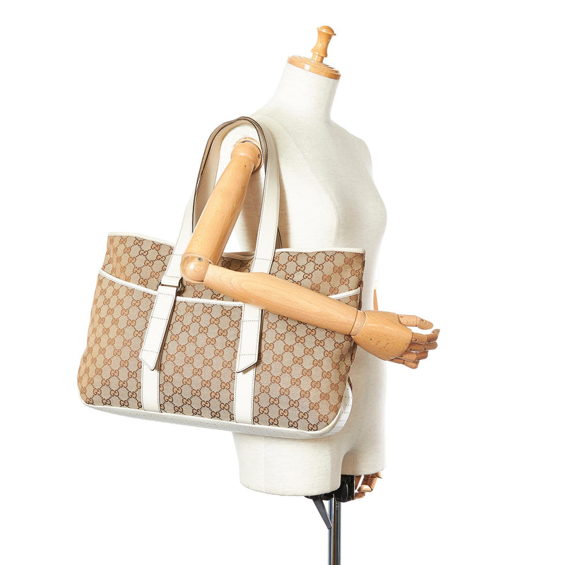 Gucci GG Canvas Tote Bag (SHG-25811)