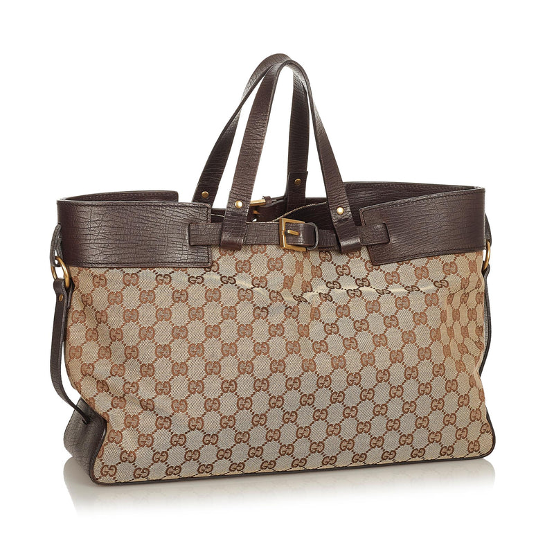 Gucci GG Canvas Tote Bag (SHG-26331)