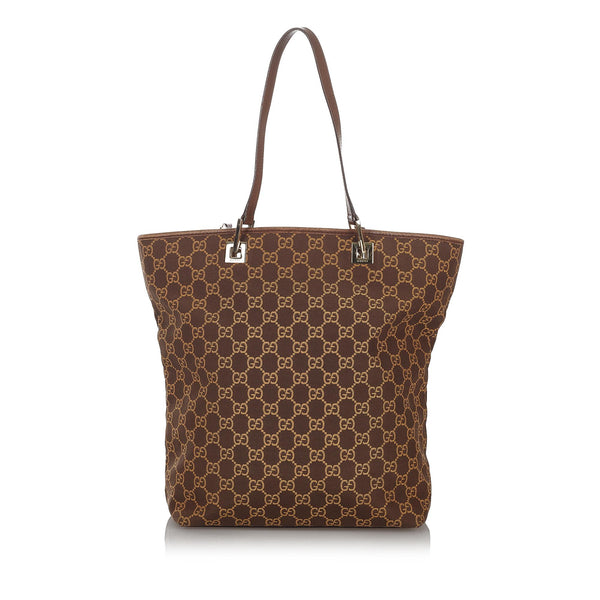 Gucci GG Canvas Tote Bag (SHG-26727)