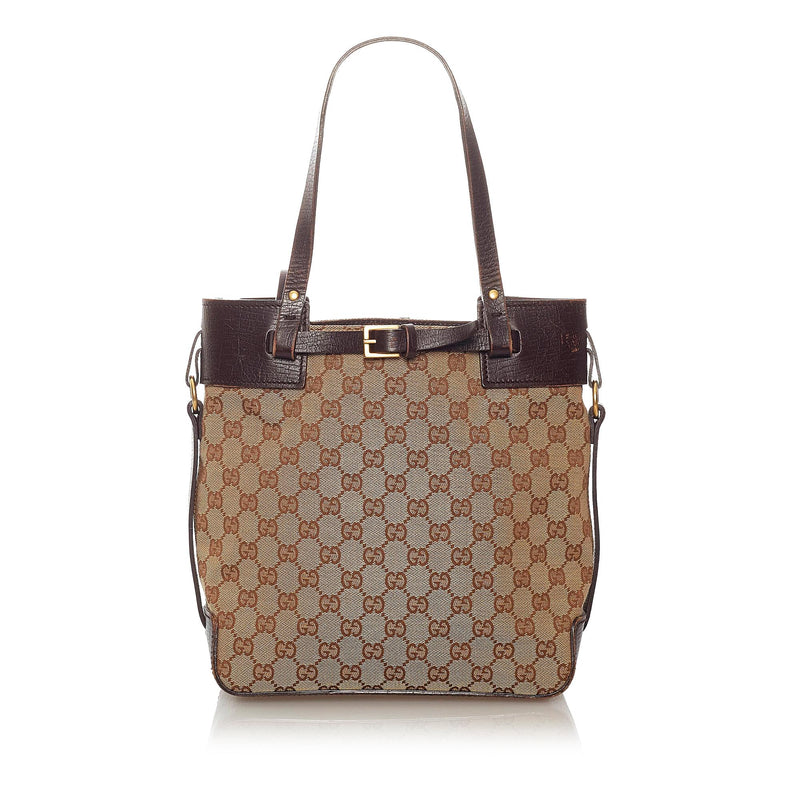Gucci GG Canvas Tote Bag (SHG-27892)