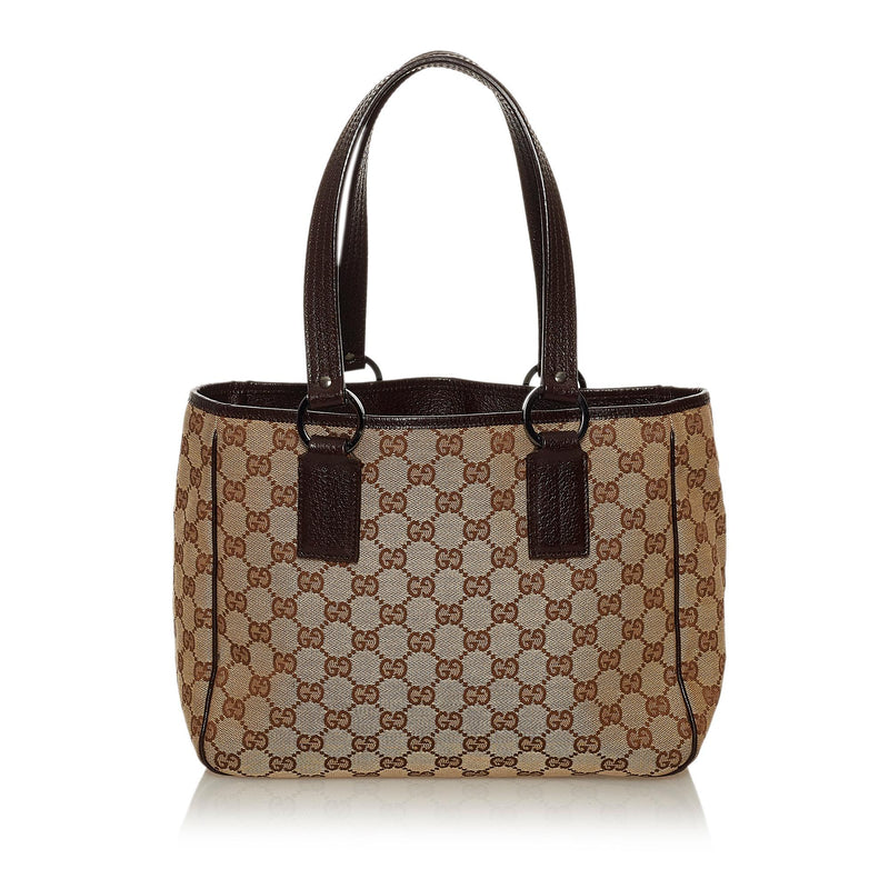 Gucci GG Canvas Tote Bag (SHG-28886)