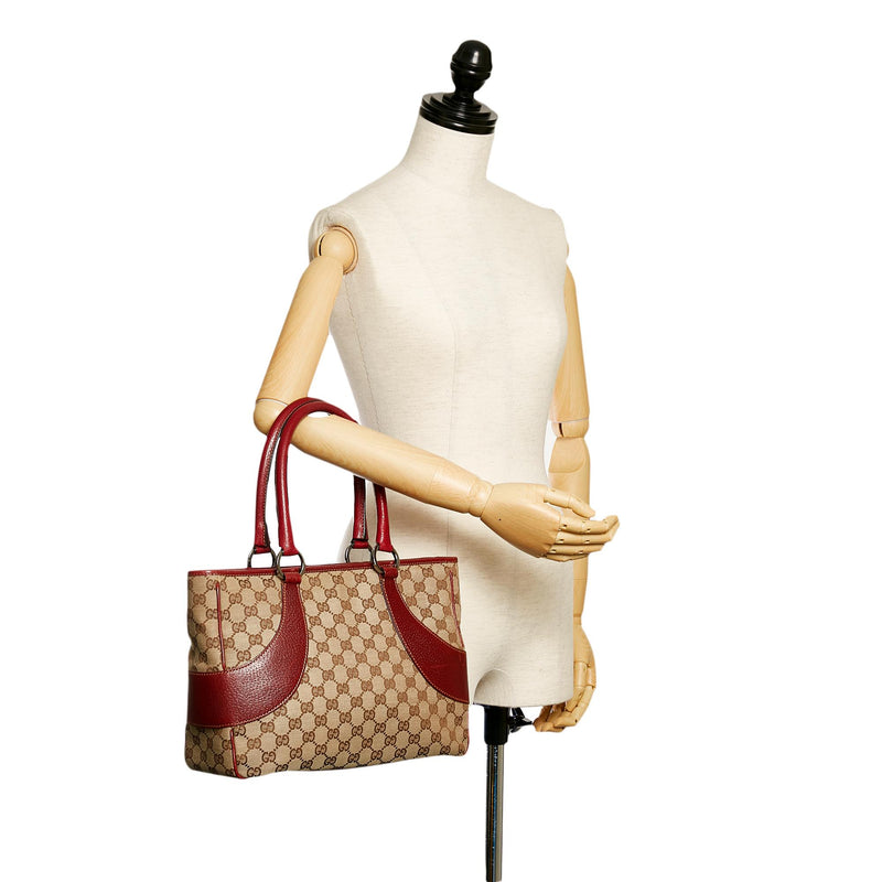 Gucci GG Canvas Tote Bag (SHG-29632)