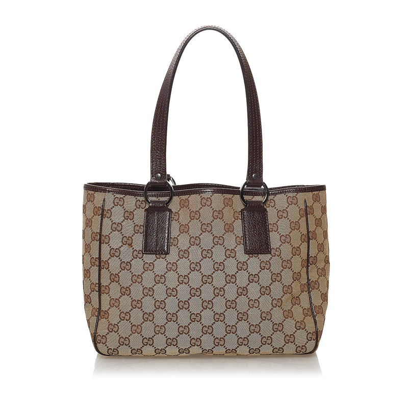 Gucci GG Canvas Tote Bag (SHG-31490)