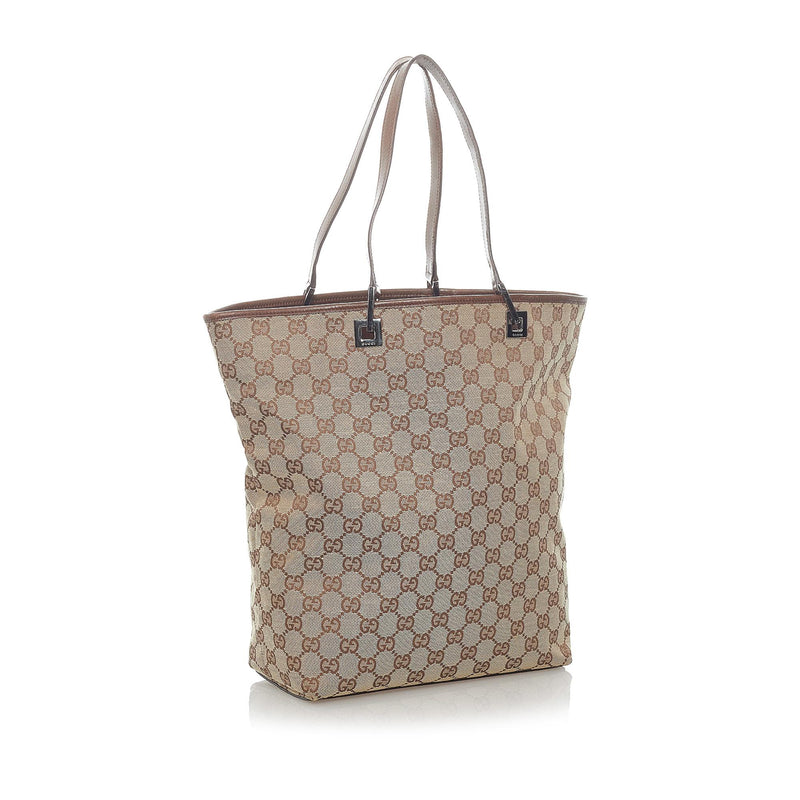 Gucci GG Canvas Tote Bag (SHG-32077)
