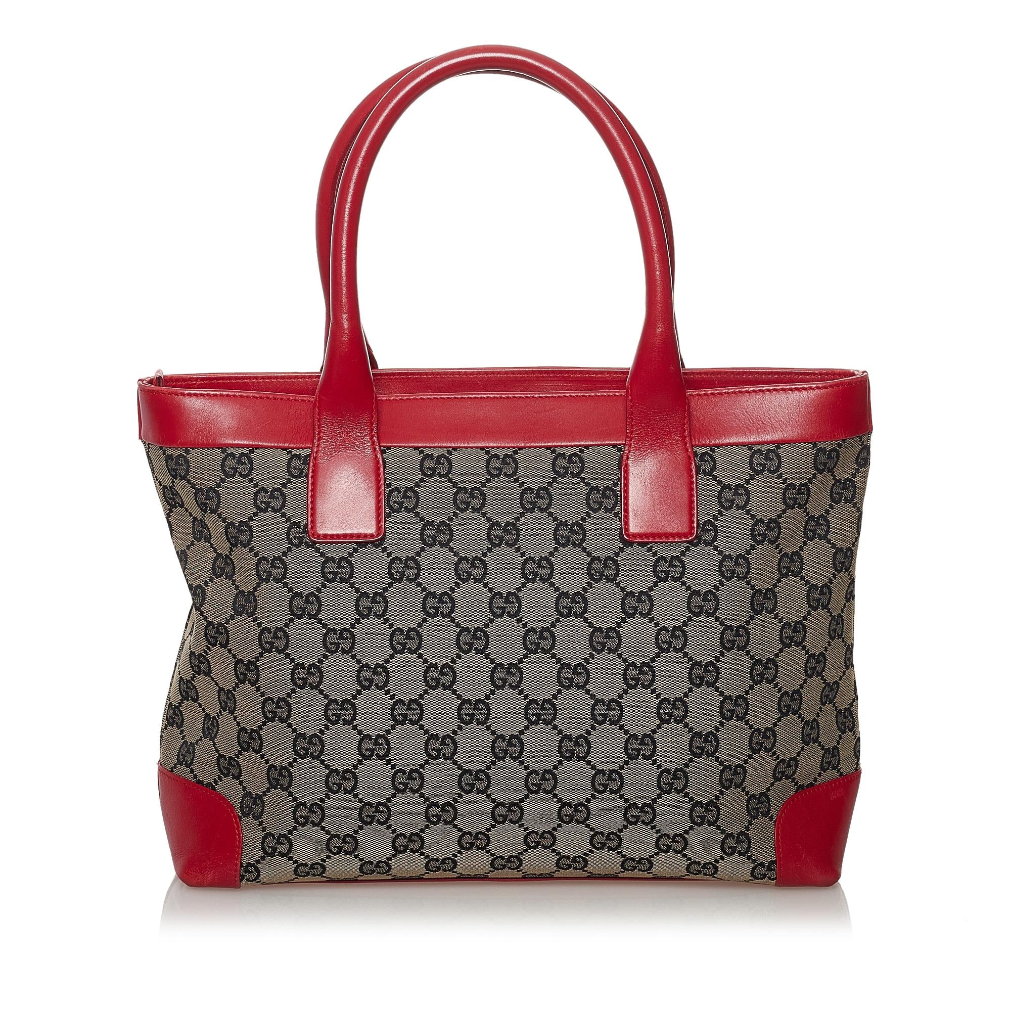 Gucci GG Canvas Tote Bag (SHG-32442)