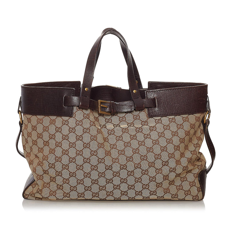 Gucci GG Canvas Tote Bag (SHG-32480)