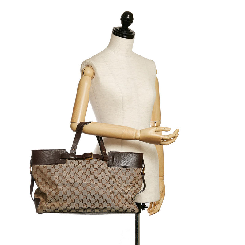 Gucci GG Canvas Tote Bag (SHG-32480)