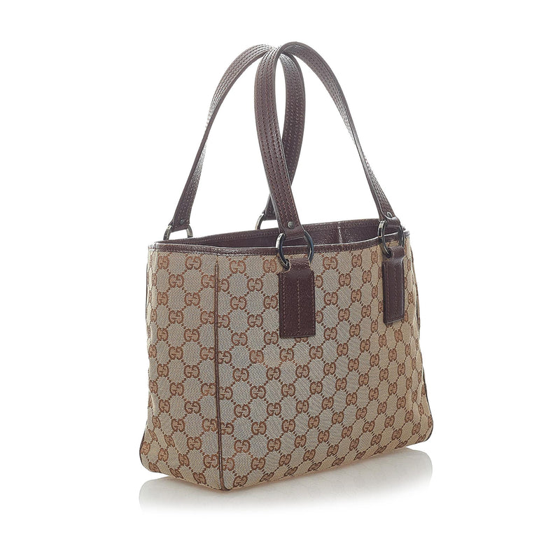 Gucci GG Canvas Tote Bag (SHG-32486)