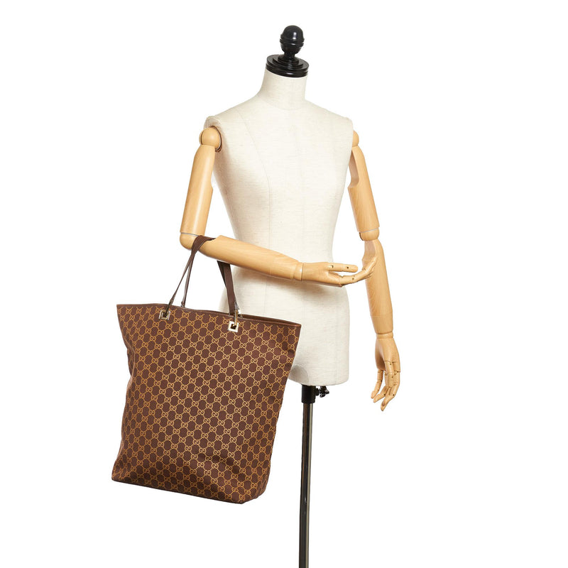 Gucci GG Canvas Tote Bag (SHG-32487)
